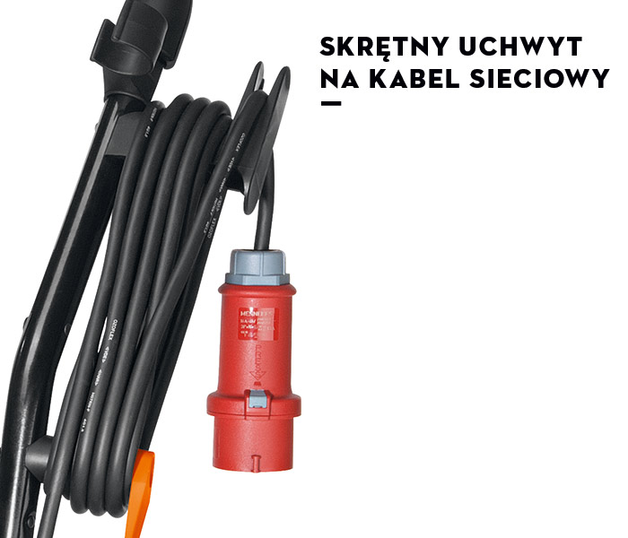 Skrętny zaczep kabla sieciowego